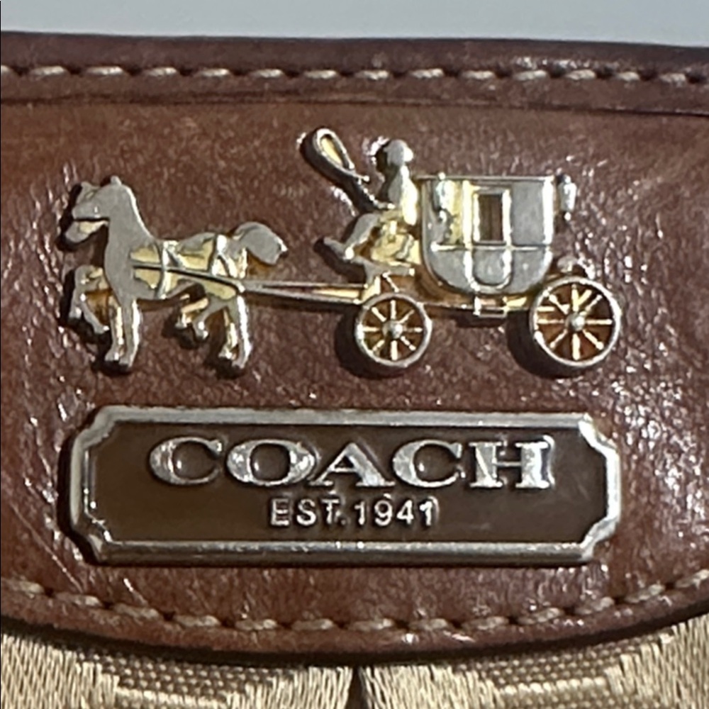 Coach Signature Mini Wallet - Picture 3 of 8